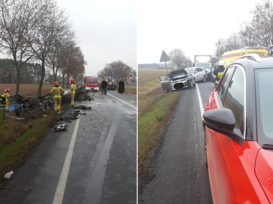 В Польше &#8212; масштабное ДТП с десятком авто: 6 пострадавших