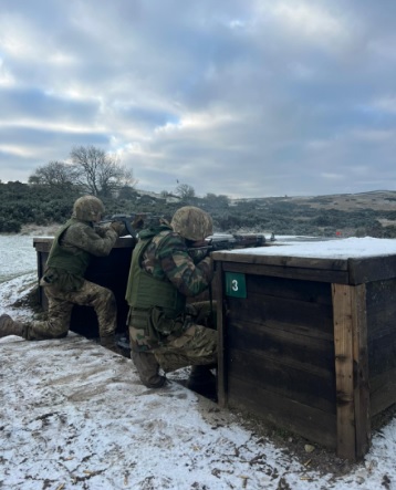 В Великобритании показали тренировку украинских военных в зимних условиях