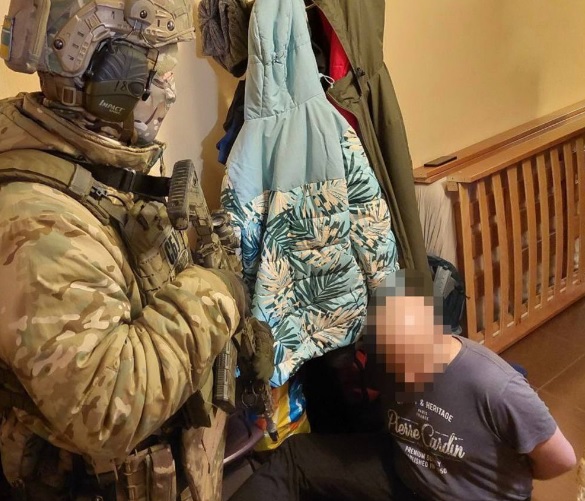 В Черкасской области задержан местный житель, сообщавший спецслужбам РФ позиции украинской ПВО