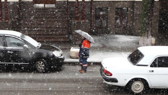 В Киеве и области &#8212; мокрый снег, в столице возможны подтопления &#8212; КГГА