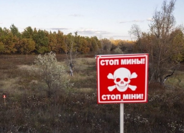 Из-за минной опасности в Харьковской области запретили ходить в леса, на реки и кладбища
