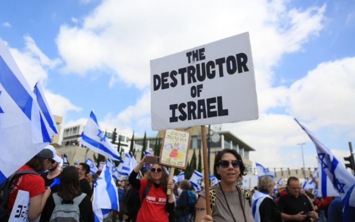 Израильтяне снова вышли на массовые протесты против судебной реформы