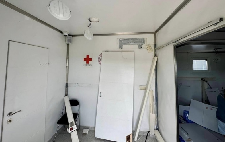 РФ обстреляла мобильный госпиталь Красного Креста в Николаевской области