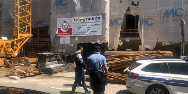 В Хорватии на крыше здания взорвалась бомба: ранен мужчина