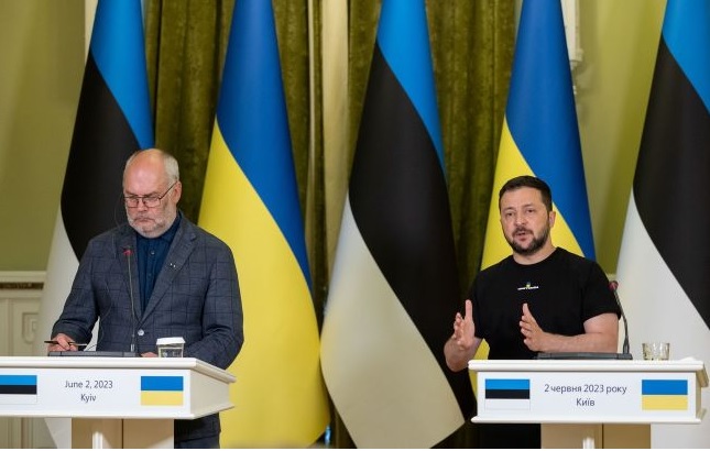 В Киев прибыл президент Эстонии