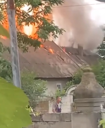 От удара молнии в Одесской области загорелся дом &#8212; ГСЧС