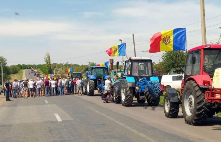 В Молдове фермеры возобновили акцию протеста