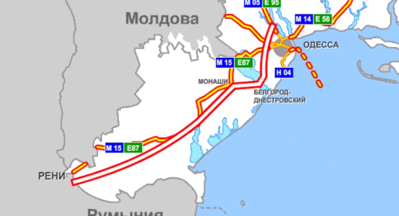 Начинается подготовка масштабной реконструкции трассы Одесса-Рени: вместо 2 полос движения сделают 4
