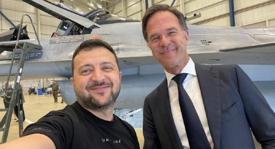 Зеленский заявил, что Нидерланды передадут Украине 42 самолета F-16