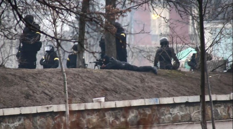 В суд передано дело шестерых &#171;беркутовцев&#187;, подозреваемых в расстреле Евромайдана