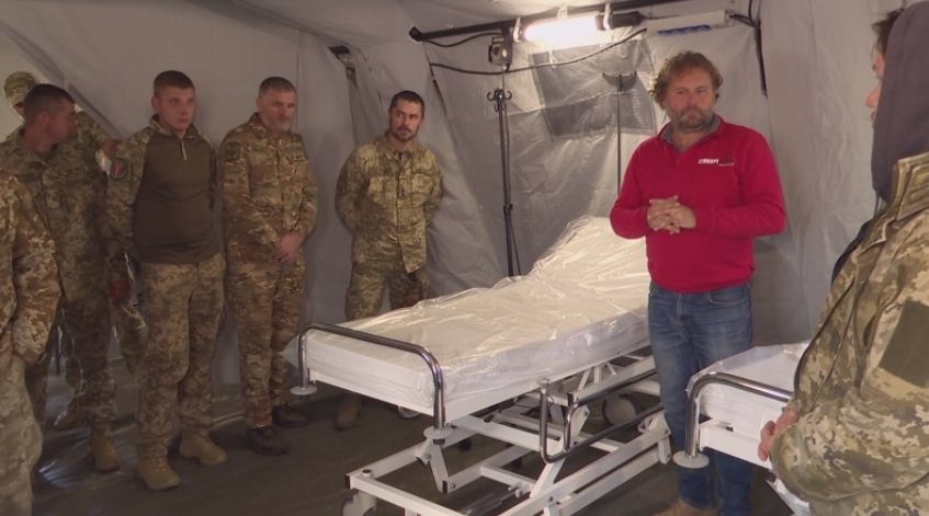 Нидерланды передали украинским пограничникам партию медицинского оборудования и техники