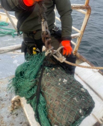 В Дании рыбак поймал 130-килограммовую бомбу, ее взорвали саперы