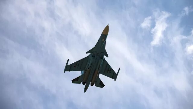 Украинские военные сбили еще один один российский истребитель Су-34