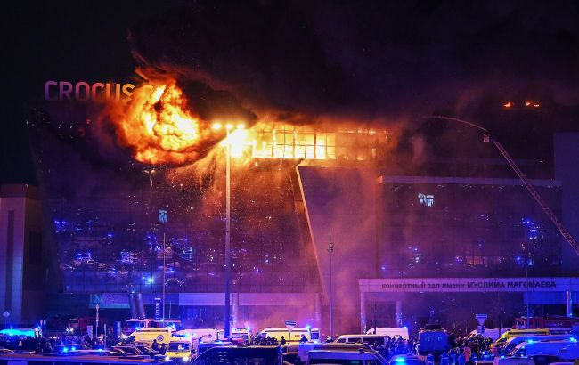В Подмосковье в концертном зале &#171;Крокус Сити Холл&#187; осуществлен теракт: не менее 40 погибших, более 100 раненых