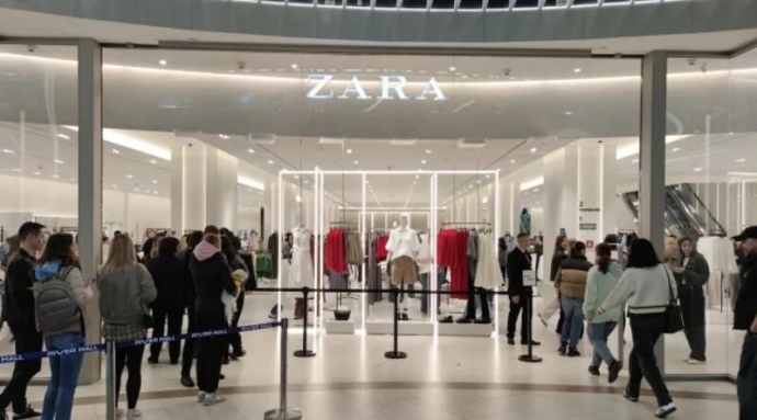 В Киеве возобновили в ТРЦ работу магазины брендов Zara, Bershka, Massimo Dutti