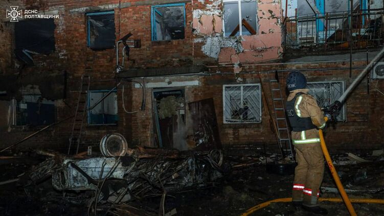 РФ нанесла ракетный удар по многоквартирному дому в Полтаве: 1 человек погиб, 12 раненых