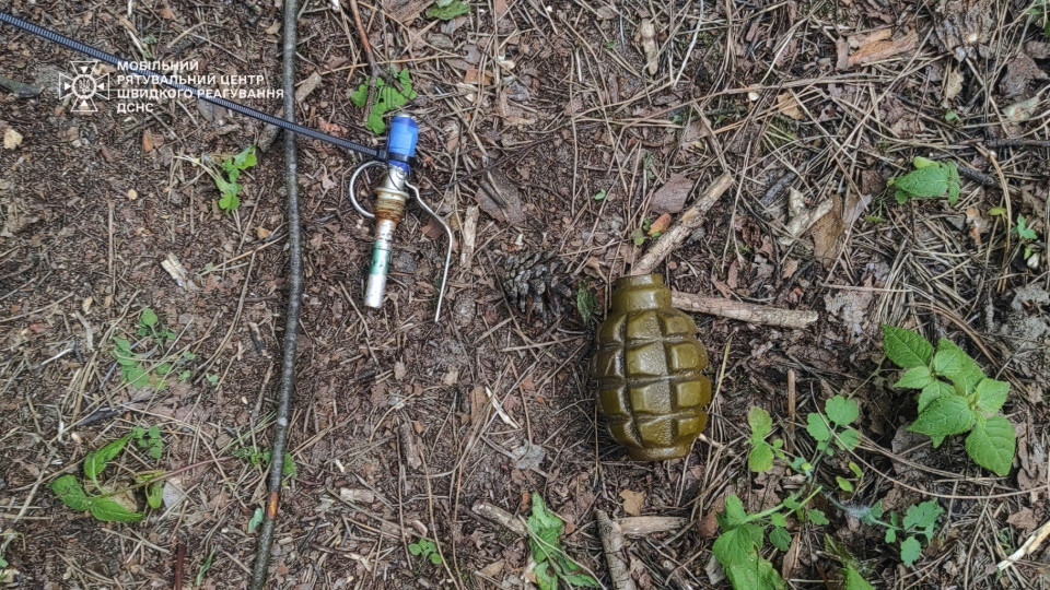 Под Киевом обнаружили растяжку с гранатой, оставленную войсками РФ