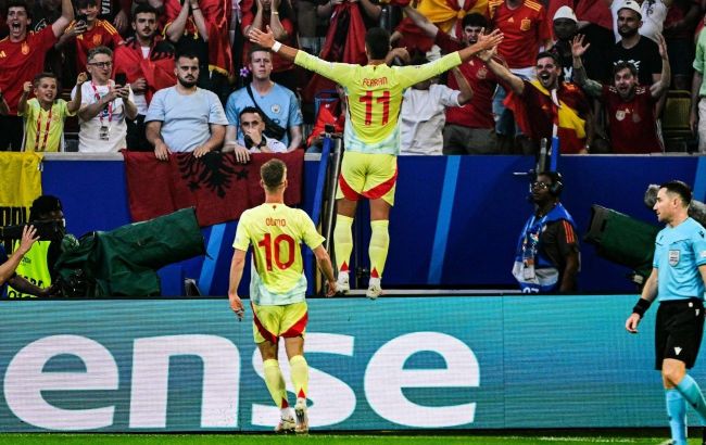 На Евро-2024 футболисты Испании одолели сборную Албании на финише группового этапа