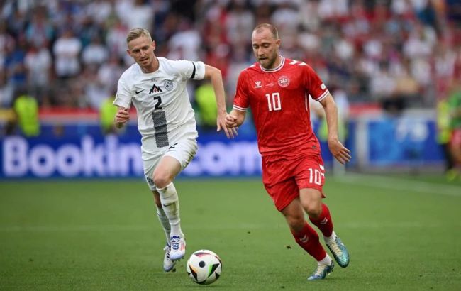 На Евро-2024 Дания сыграла со Словенией вничью