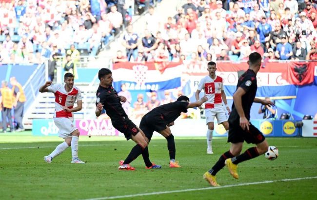 Футбольная сборная Хорватии сыграла вничью с Албанией на Евро-2024