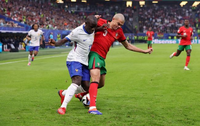 На Евро-2024 Франция в серии пенальти обыграла сборную Португалии в 1/4 финала