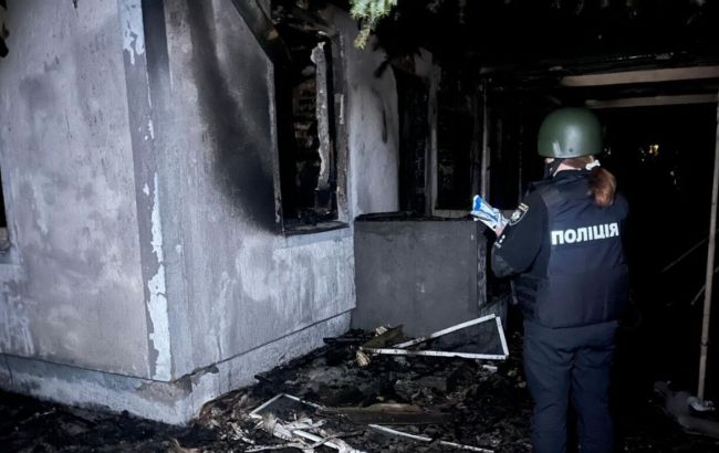 В Киевской области обломки дронов упали в шести районах, есть возгорание и разрушения