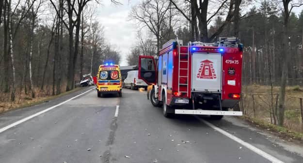 В Польше &#8212; смертельное лобовое ДТП с участием грузовика с военными