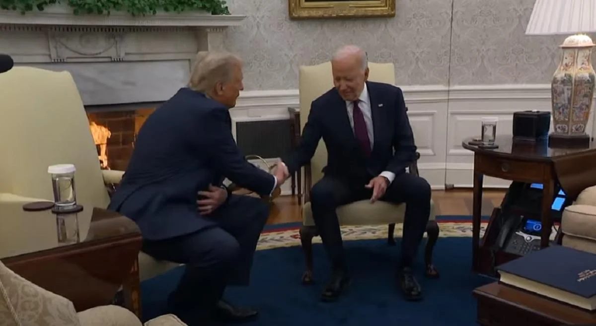 Трамп и Байден встретились в Белом доме