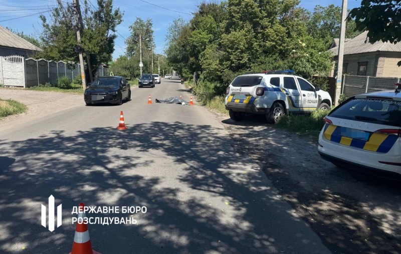 В Днепре судья на мотоцикле насмерть сбил пешехода: ГБР начало расследование