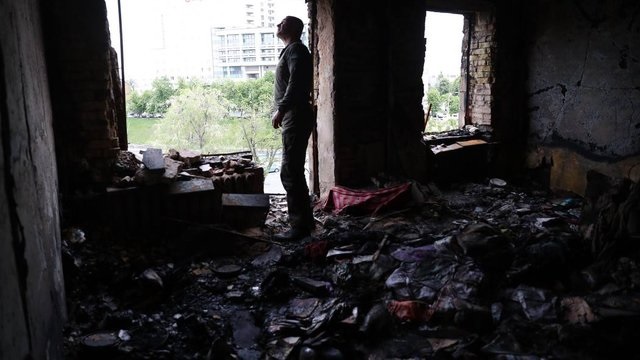 Возле поврежденного ночью дома в Шевченковском районе Киева развернули штаб поддержки &#8212; мэр