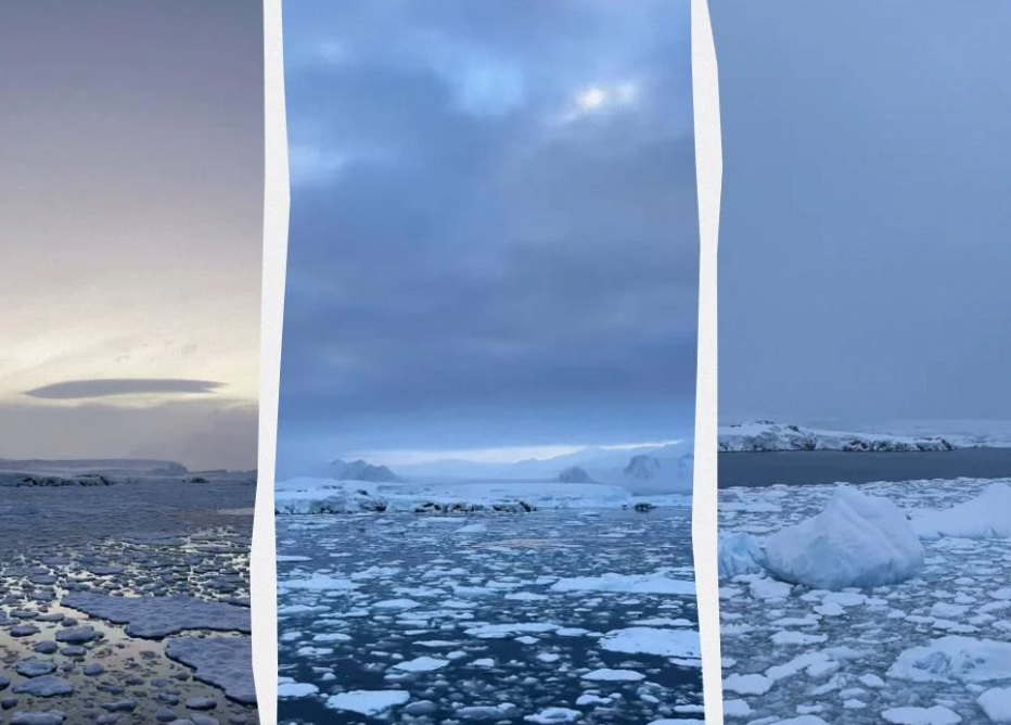 Украинские полярники показали облака НЛО в Антарктике