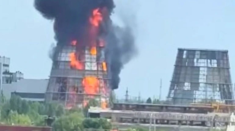 Пожар на ТЭЦ в Белой Церкви, где погибли люди: появились кадры с места событий