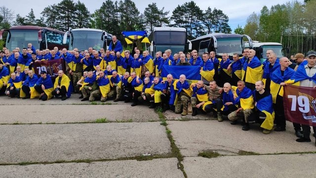 В Украину из российского плена вернулись 205 воинов &#8212; Зеленский