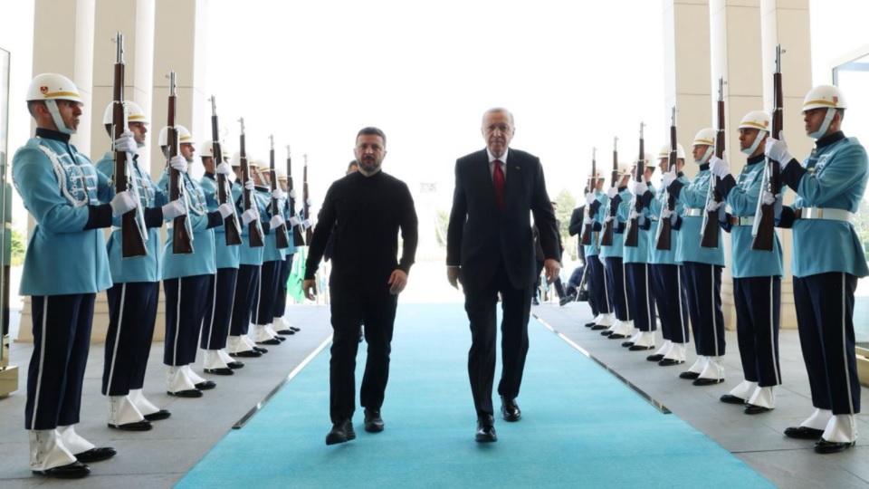 Зеленский встретился с Эрдоганом в Турции