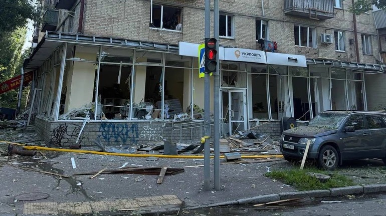 В результате российской атаки &#171;Укрпочта&#187; потеряла два отделения в Киеве