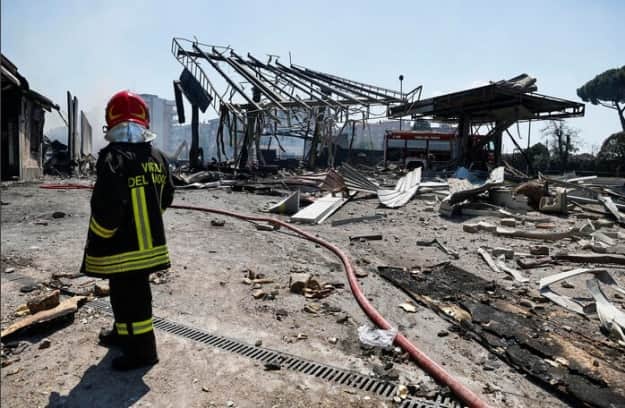 Количество пострадавших после взрыва на АЗС в Риме достигло 45 человек