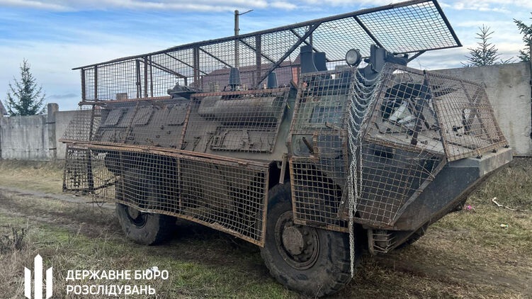 В Сумах на 7 лет посадили дезертира, угнавшего из военной части БТР, чтобы добраться домой