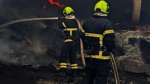 В Кривом Роге произошел пожар в пекарне: погибли три человека