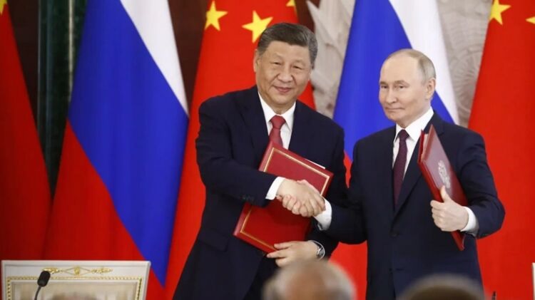 Путин и Си Цзиньпин обсудили переговоры РФ и США на саммите ШОС