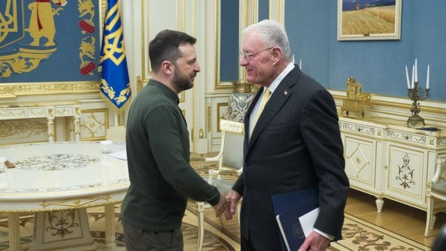 Зеленский и Келлог обсудили шаги, которые могут вынудить РФ к реальным мирным переговорам