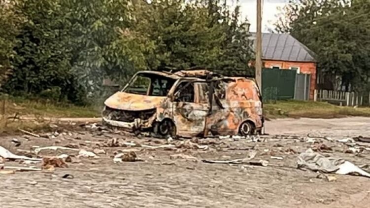 Атакован гражданский автомобиль в Сумской области: погиб мужчина, еще один ранен