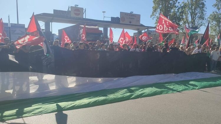 В Италии проходят протесты в поддержку сектора Газа и за повышение зарплат