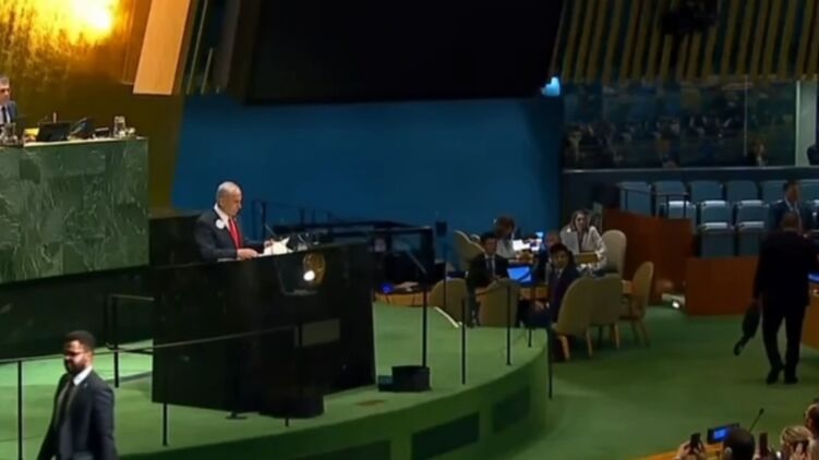 Беньямина Нетаньяху освистали на выступлении в Генассамблее ООН &#8212; соцсети