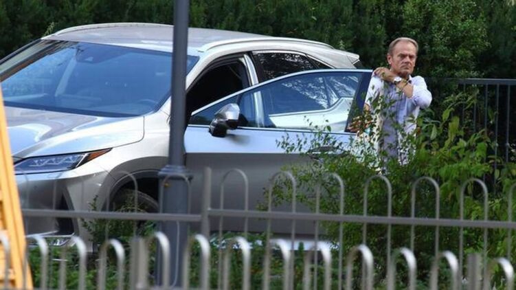 Из резиденции премьера Польши Туска угнали Lexus, несмотря на круглосуточную охрану