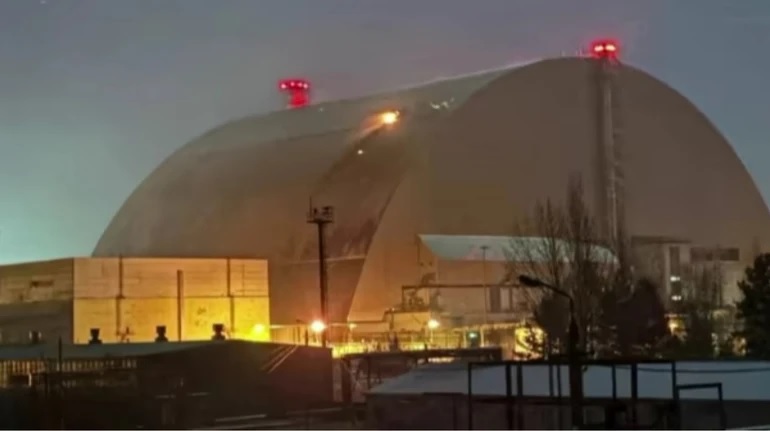 На Чернобыльской АЭС блэкаут из-за обстрела
