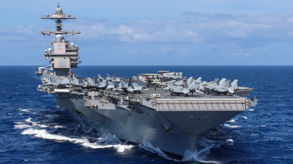 США отправили крупнейший в мире авианосец в Карибский бассейн для борьбы с наркоторговлей &#8212; Reuters