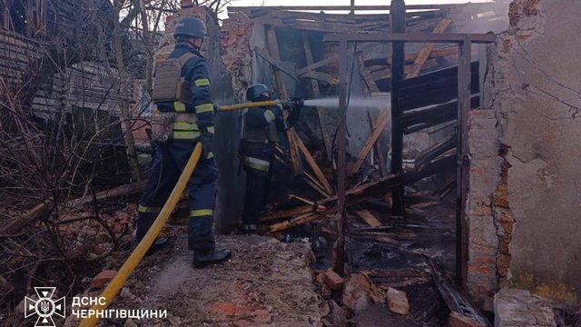 РФ атаковала энергообъекты и транспортную инфраструктуру на Черниговщине