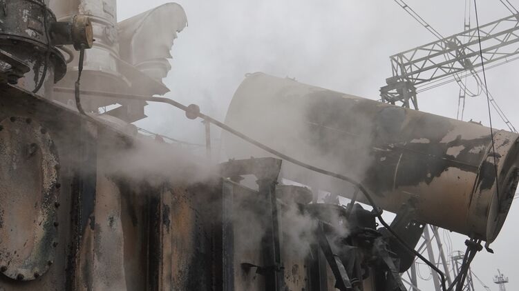 &#171;Укргидроэнерго&#187; официально подтвердило атаку РФ на Кремечугскую ГЭС