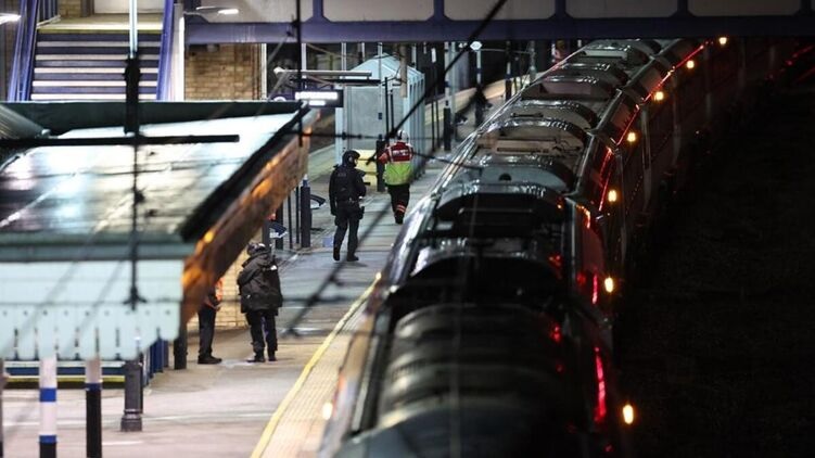 В поезде Великобритании два человека устроили массовую поножовщину, не менее 10 раненых