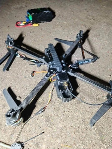 В Польше возле жилой застройки упал военный дрон